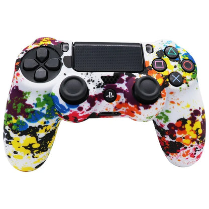 Soft Silicone Case Cover For PS 4 Controle Shell For PS4 Controller Skin Gamepad Joystick Controle Cases Covers