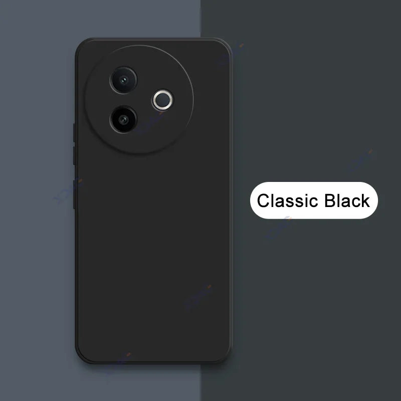 Luxury Dual Layer Cellphones Cases Covers for VIVO Y39 5G 6.68" Global Lens Protection VIVOY39 Soft Candy Silicone Square Armor