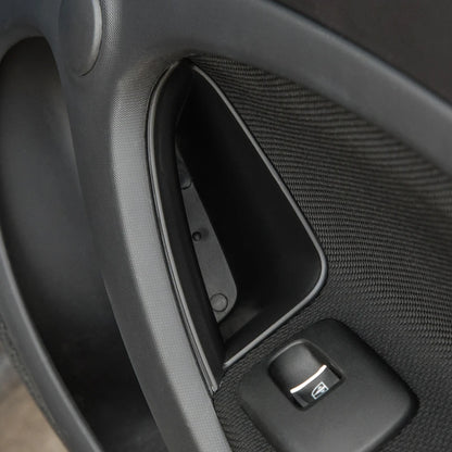 For Smart Fortwo Forfour 453 Accessories Car Door Storage Box Case Organizer Wallet Phone Coins Cigarette Keys Interior Styling
