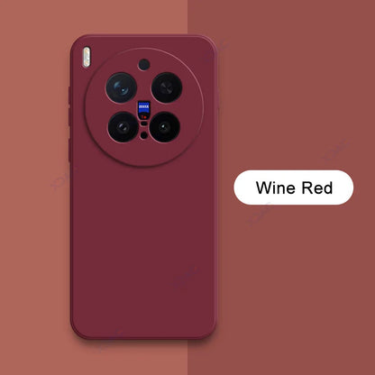 Original Candy Fashion Cases Covers for VIVO X300 Pro Ultra X300Ultra X300Pro VIVOX300 Soft Square Liquid Silicone Phone Housing